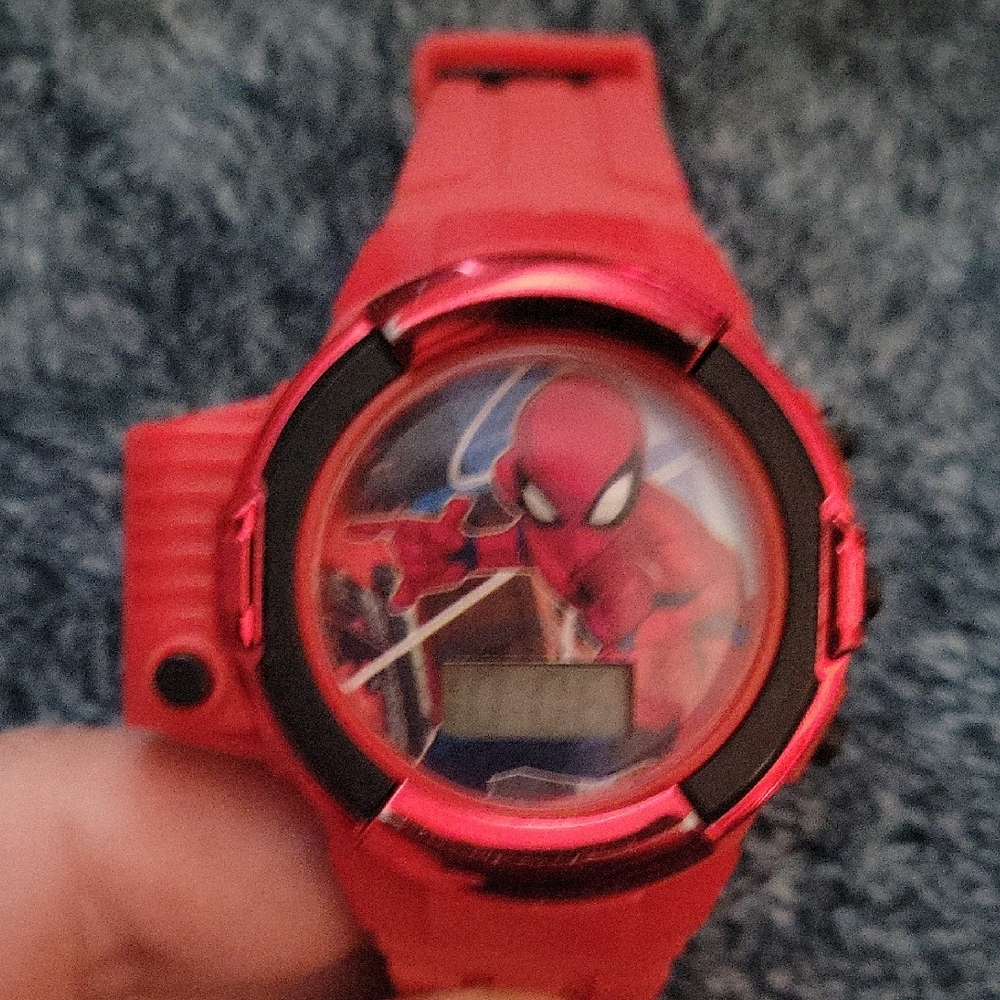Marvel Bold Red Spiderman Watch